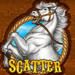 Scatter symbol from Gunslinger online free game 