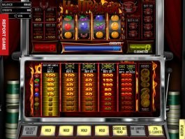 Picture from casino game Hell Raiser online