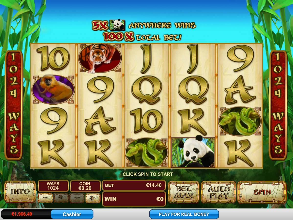 Panda Slot Machine Games