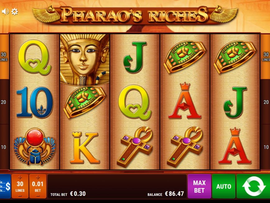 Free slot machine Pharao's Riches
