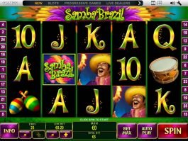 Spin casino free slot Samba Brazil
