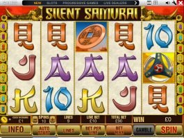 Picture from casino game Silent Samurai