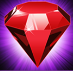 Wild Symbol from free slot Sticky Diamonds 