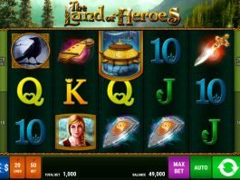 Slot machine online The Land of Heroes