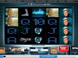 Casino online slot The Six Million Dollar Man