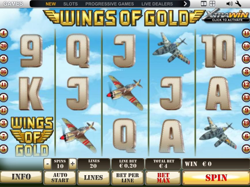 Picture from casino slot Wings of Gold