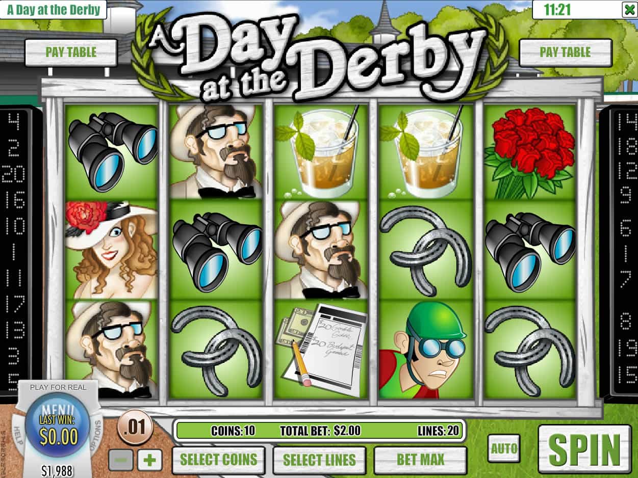 A Day At The Derby Slot Machine