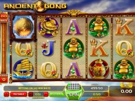 Slot machine Ancient Gong online for fun