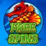 Symbol of free spins from slot machine Atlantis Treasure 