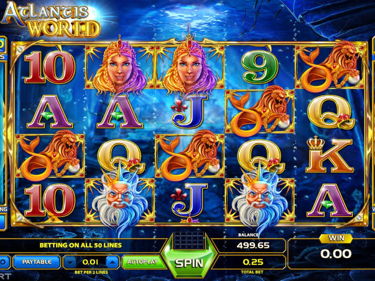Atlantis World Slot Machine