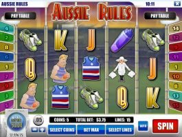 Slot Aussie Rules by Rival Gaming