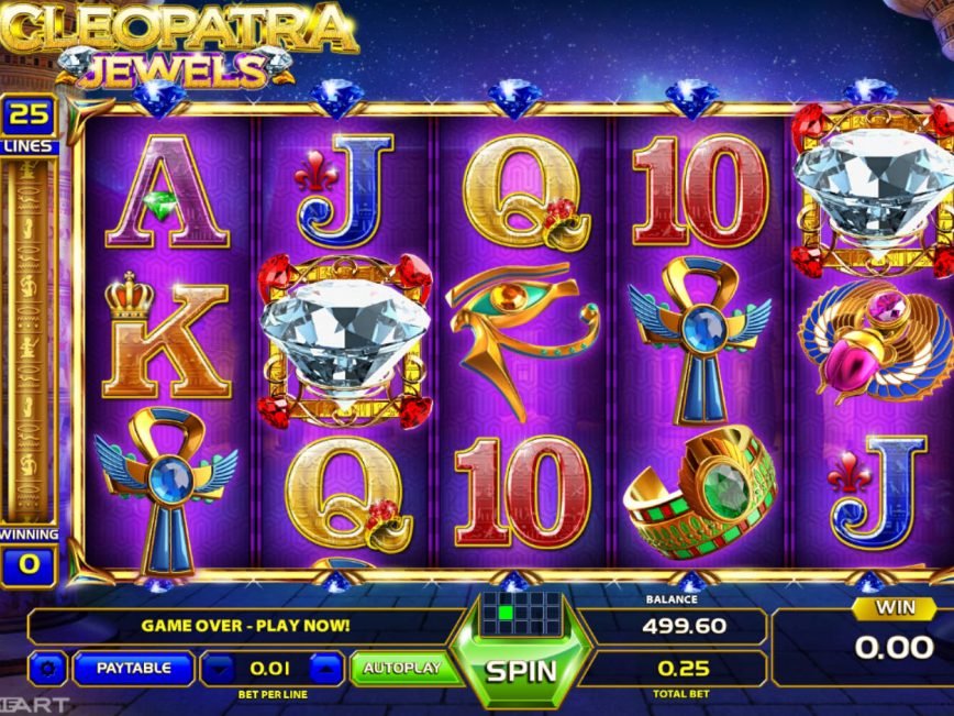 Casino online game Cleopatra Jewels