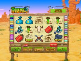 Free casino slot Freaky Bandits online