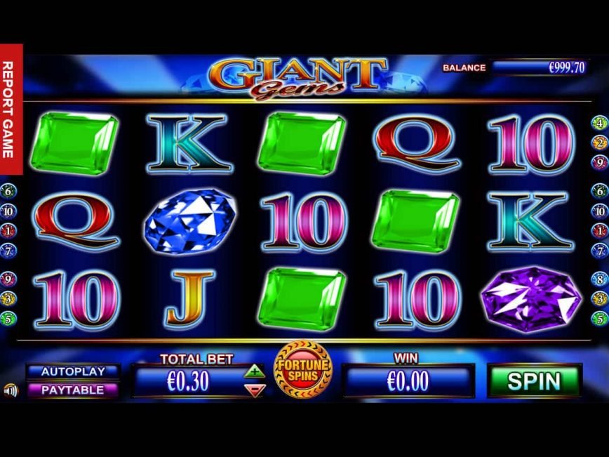 Play casino game Giant Gems online