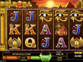 Spin casino online slot Gold of Ra