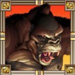 Online slot machine King Kong - wild symbol 