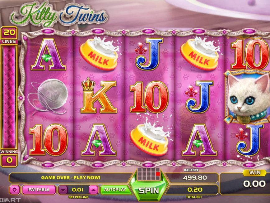 Picture from casino slot online Kitty Twins
