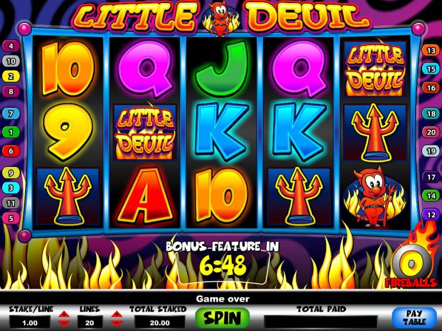 Picture from slot machine Little Devil for free