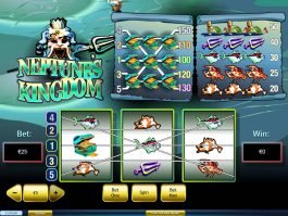 Spin casino slot game Neptune's Kingdom