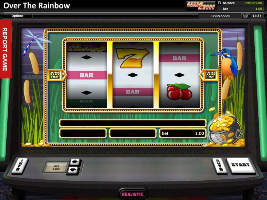 Picture of slot machine Over the Rainbow