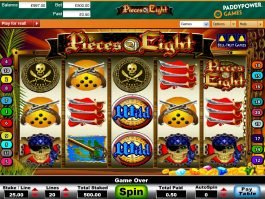 Picture of casino game Pieces of Eight online