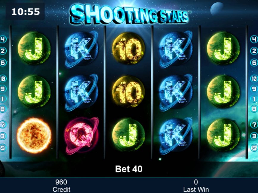 Picture of slot machine Shooting Stars online