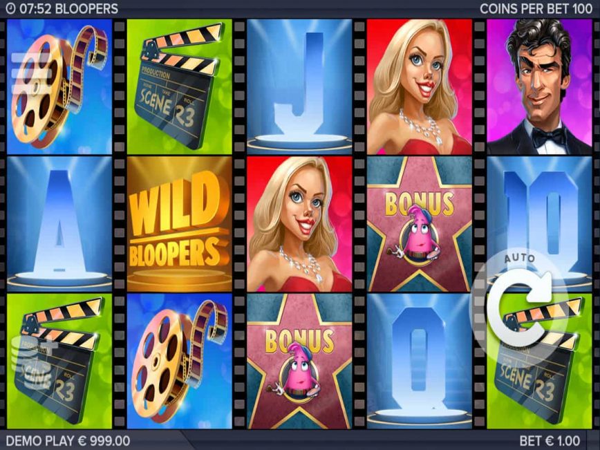 Picture from online slot Bloopers no deposit