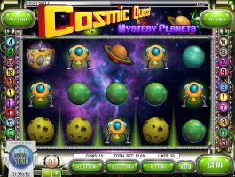 Free casino game Cosmic Quest: Mystery Planets