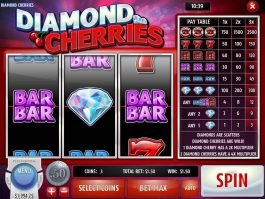 Diamond Cherries free slot by Rival Gaming
