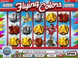 Online free game Flying Colors
