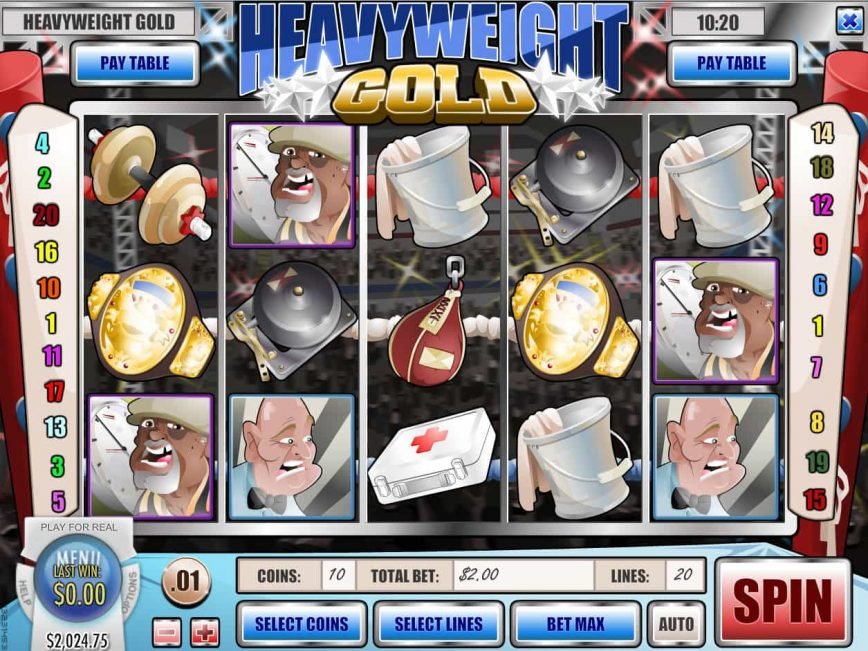 Free casino slot game Heavyweight Gold