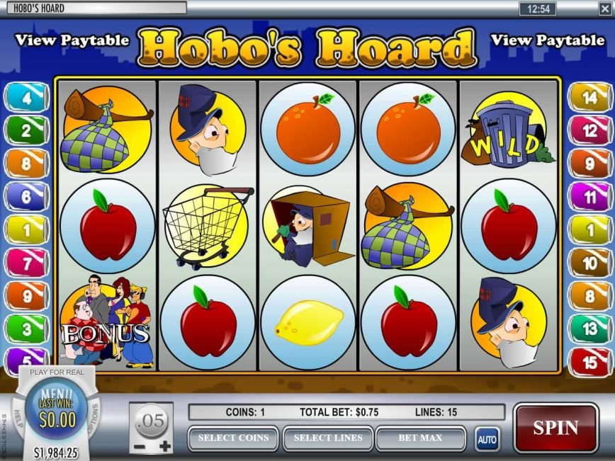 Hobo's Hoard free online slot