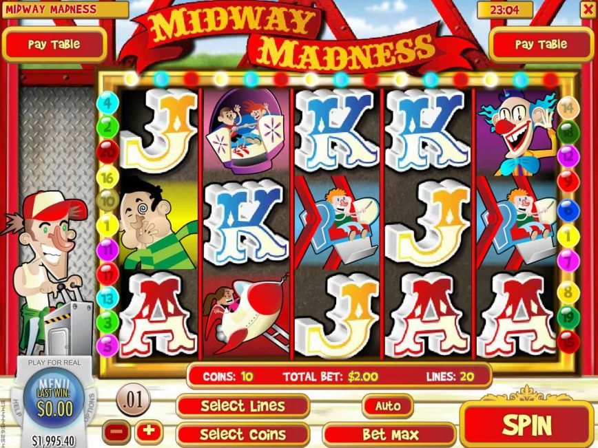 Spin free online slot Midway Madness