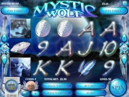 Play free Mystic Wolf slot by Rival Gaming