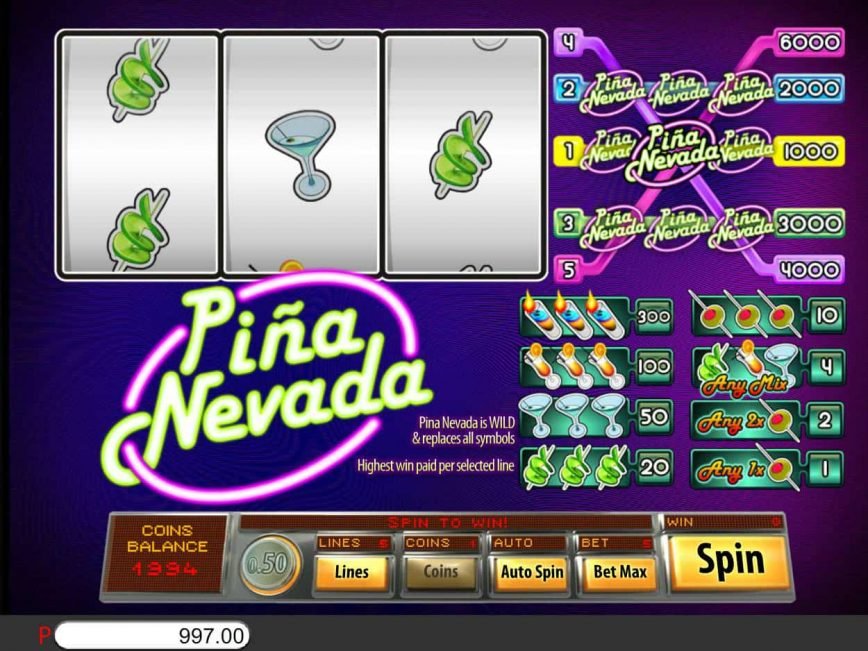 Picture from game Pina Nevada online