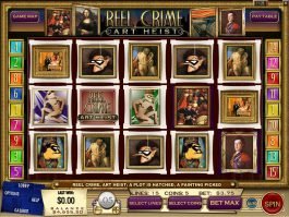 Reel Crime: Art Heist online slot machine