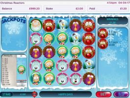 Play free casino game Christmas Reactors by Cozy Games