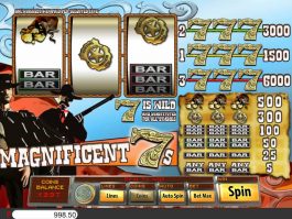 Spin slot machine online Magnificent 7s