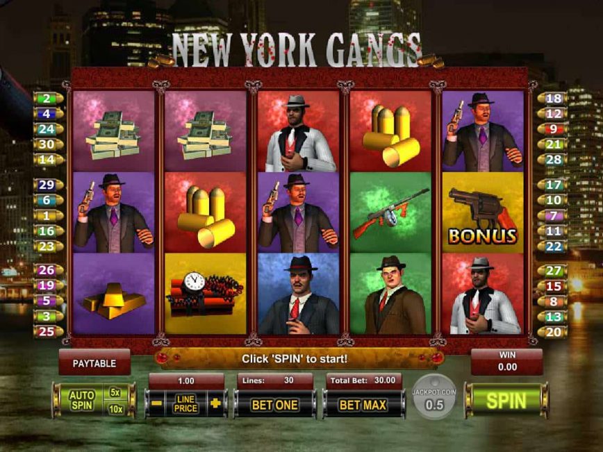 Free casino slot machine New York Gangs