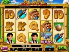 Free casino game Pampa Treasures