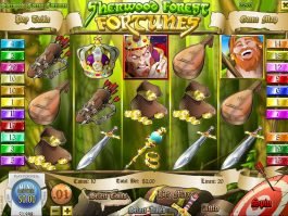 Spin casino slot game Sherwood Forest Fortunes
