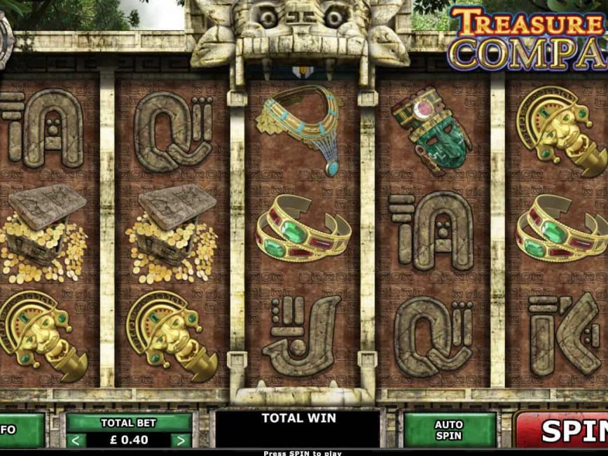 Play free slot game Treasure Compass
