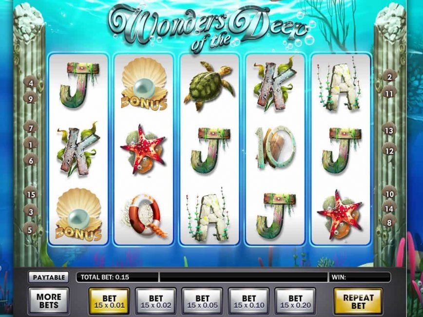 Picture of casino game Wonders of the Deep