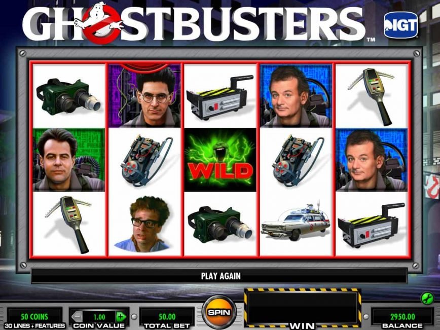 Slot machine for fun Ghostbusters