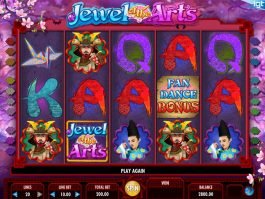 A picture of the slot machine Jewel of the Arts