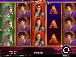 Slot machine for fun Lady Godiva