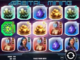The slot machine Orbital Mining with no deposit