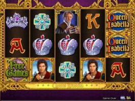 A picture of the free slot game Queen Isabella