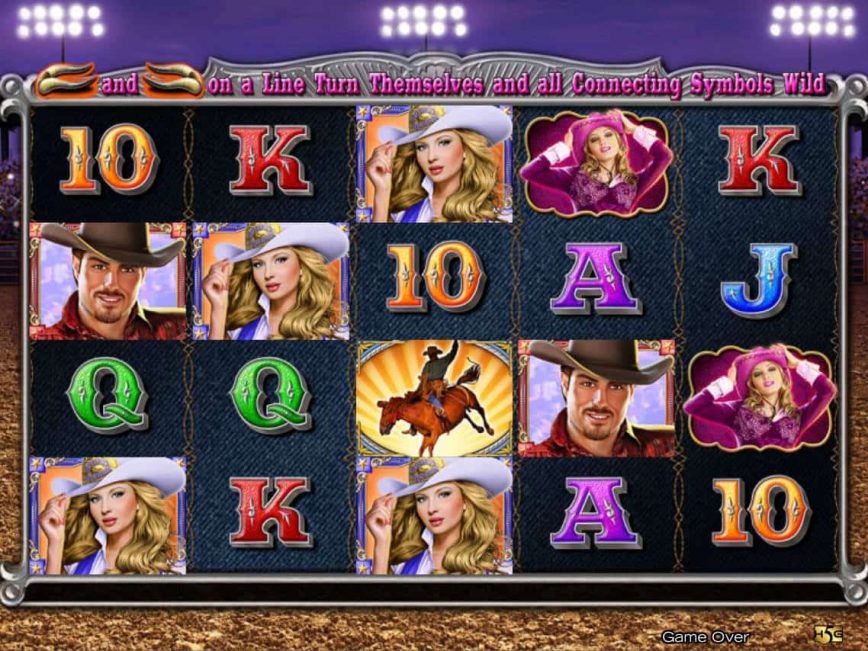 A picture of the slot game Wild Rodeo