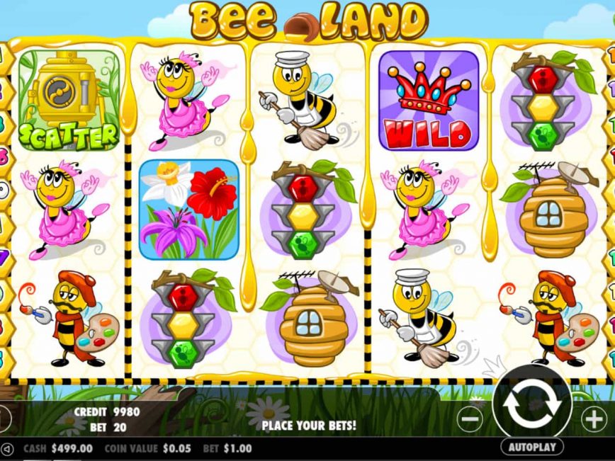 Bee Land online free slot machine